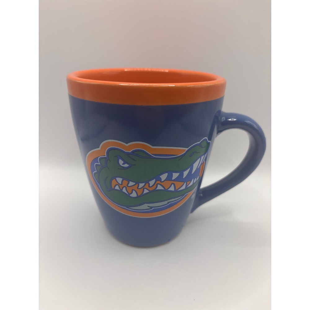 University of Florida Gators Coffee Mug Blue Orange Ceramic NCAA Cup Logo